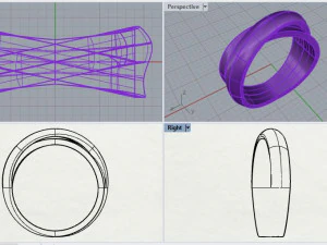 cross ring 1 3D Print Model