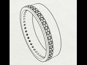 her wedding ring 1 3D प्रिंट मॉडल