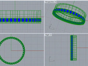 her wedding ring 1 3D Print Model
