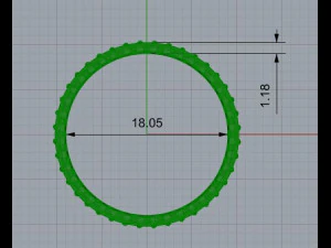 her wedding ring 1 3D Print Model