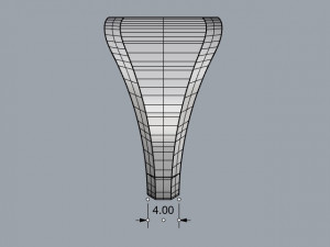 top square chamfered ring 3D-Druckmodell