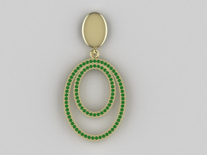 dropearring 2 3D 프린트 모델