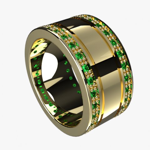 her ring 1 3D 프린트 모델 .c4d .max .obj .3ds .fbx .stl .blend 