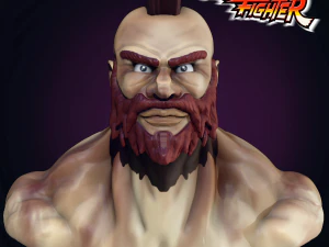 zangief 3D Model