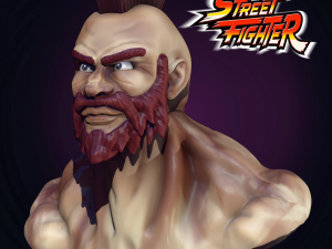 zangief 3D 模型