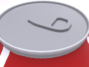coca cola can 3D Model