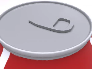 coca cola can 3D Model