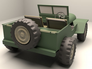 jeep car 3D Model