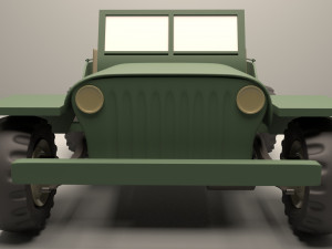 jeep car 3D Model
