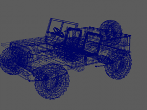 jeep car 3D Model