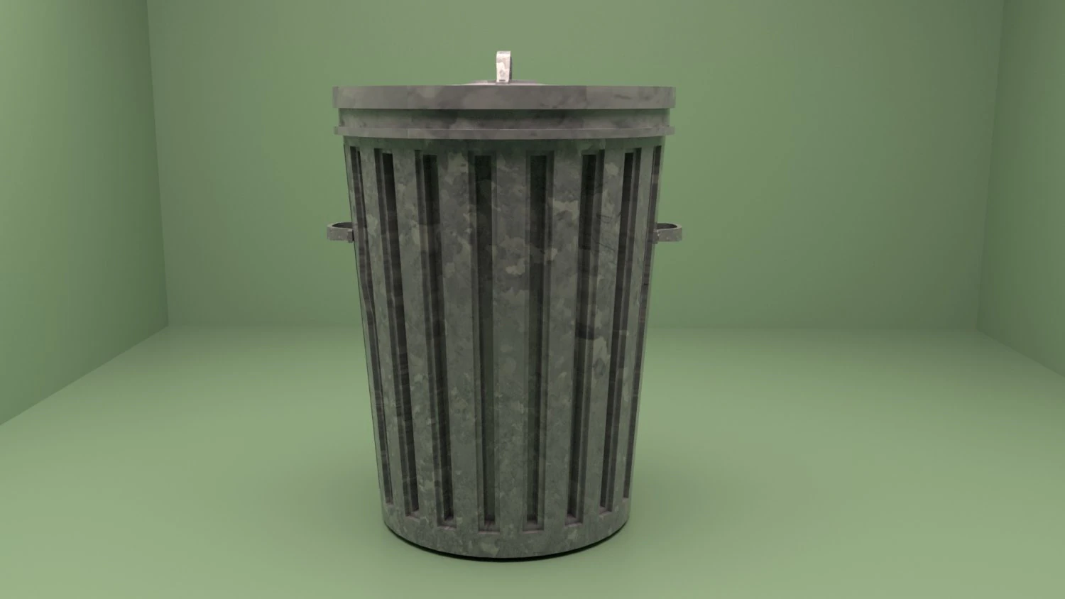trash can 3D Model .c4d .max .obj .3ds .fbx .stl .blend 