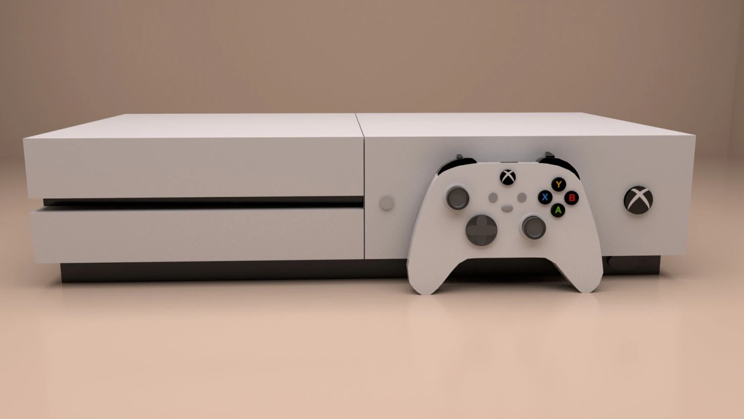 xbox one s 3D Model .c4d .max .obj .3ds .fbx .stl .blend