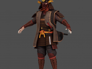 Samurai Character 3Dモデル