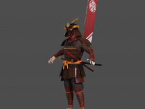 Samurai Character 3Dモデル