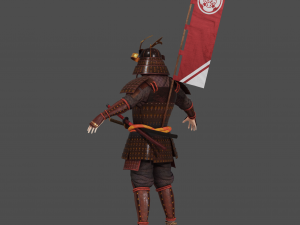 Samurai Character 3Dモデル
