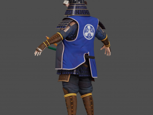 Samurai Character 3Dモデル