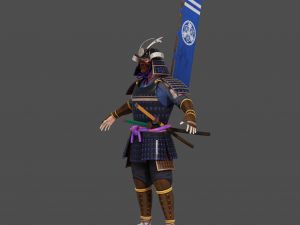 Samurai Character 3Dモデル
