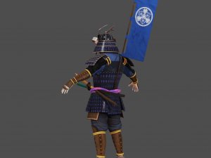 Samurai Character 3Dモデル