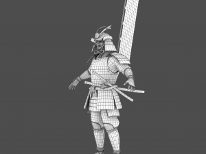 Samurai Character 3Dモデル