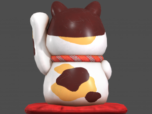 Lucky Cat Modelo 3D
