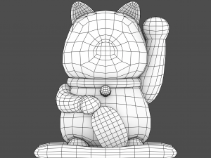 Lucky Cat Modelo 3D