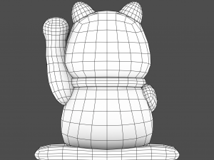 Lucky Cat Modelo 3D
