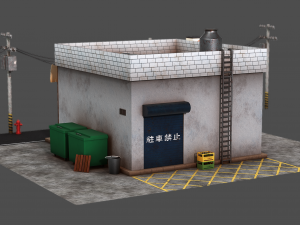 Izakaya Modelo 3D