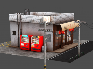 Izakaya Modelo 3D