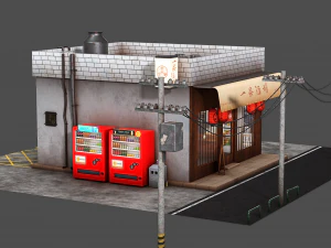 Izakaya 3D Model