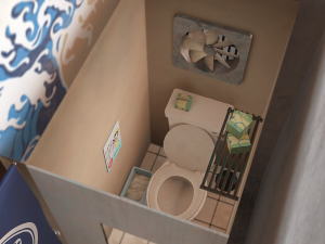 Izakaya Modelo 3D