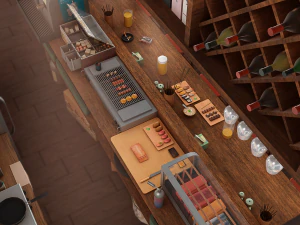Izakaya 3D Model