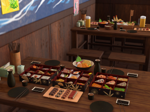 Izakaya Modelo 3D