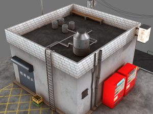 Izakaya Modelo 3D
