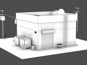 Izakaya 3D Model