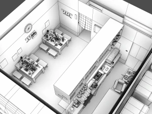 Izakaya 3D Model