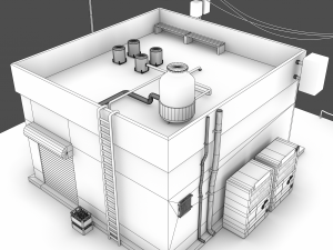 Izakaya Modelo 3D