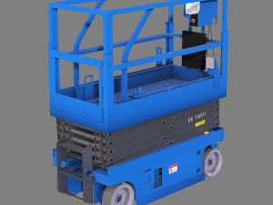 Aerial Work Vehicle 3D Model