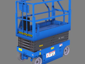Aerial Work Vehicle 3D Model