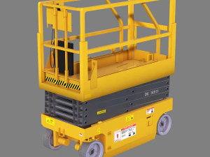 Aerial Work Vehicle 3D Model