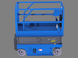 Aerial Work Vehicle 3D Model