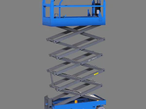 Aerial Work Vehicle 3D Model