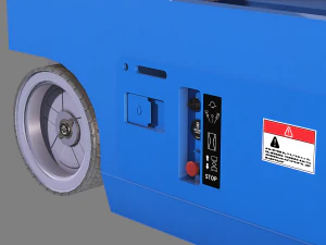 Aerial Work Vehicle 3D Model