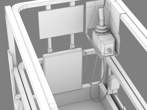 Aerial Work Vehicle 3Dモデル