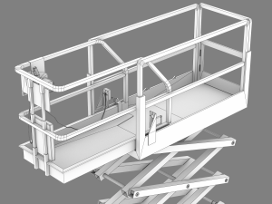 Aerial Work Vehicle 3Dモデル