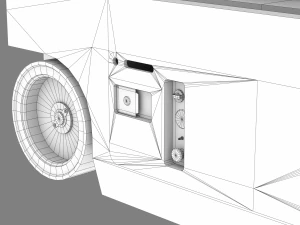 Aerial Work Vehicle 3D Model