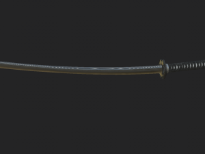 katana Modelo 3D