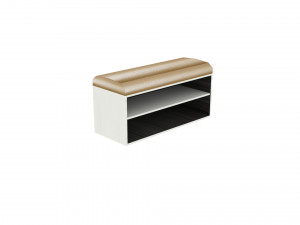 Bench-stand for shoes 3D Model