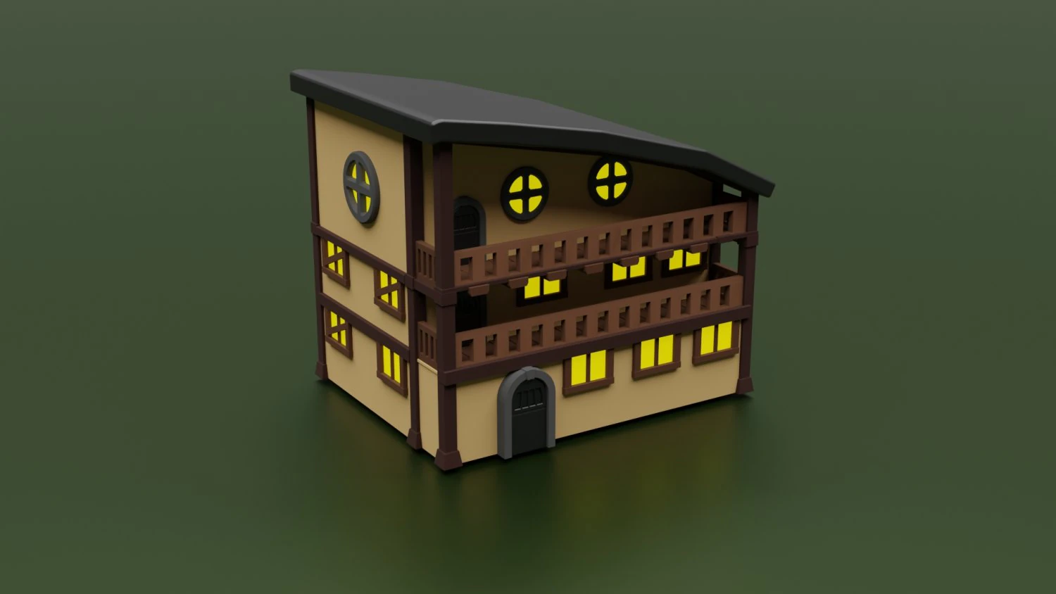 juego de rol en casa Modelo 3D .c4d .max .obj .3ds .fbx .stl .blend 