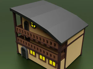 juego de rol en casa Modelo 3D