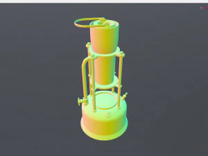 pocket stove 3D Model